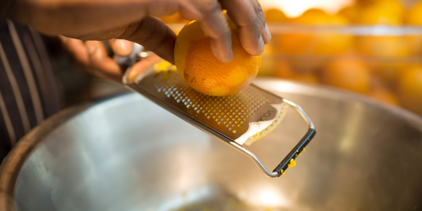 Bryn Williams on Odette's Jaffa cake - Great British Chefs